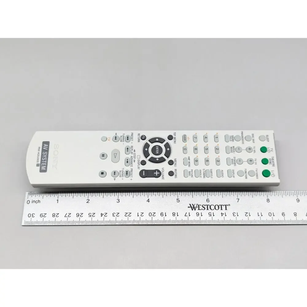 Sony AV System Remote Control RM-ADU003 OEM Replacement Tested